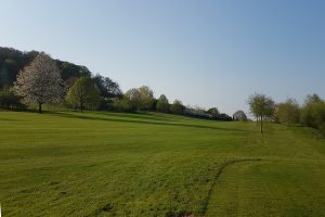 Blick vom Damenabschlag